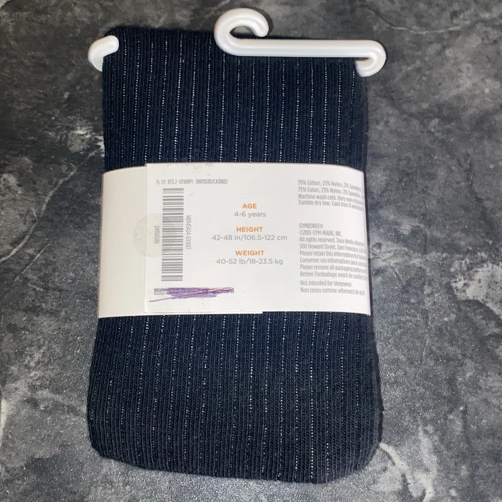 Gymboree Black Tights Collants